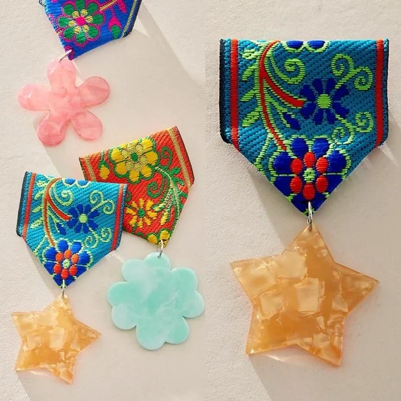 NWT- Free People Deco Brooch - Picture 1 of 2